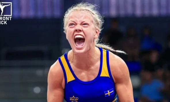 Amelia Samuelsson U20-EM i brottning Frontkick.online