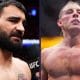 Benoit Saint Denis och Paddy Pimblett UFC 329 Frontkick