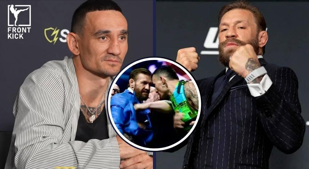 Conor McGregor Max Holloway Frontkick