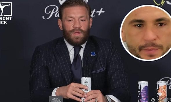 Conor McGregor och Dustin Poirier Frontkick.online