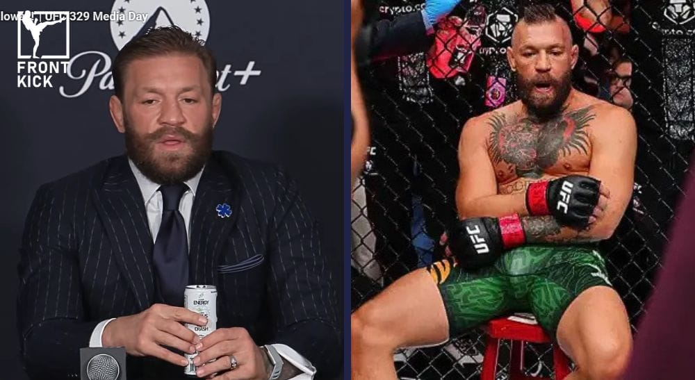 Conor McGregor skada Frontkick