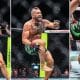 Conor McGregor skada UFC 329 FRONTKICK