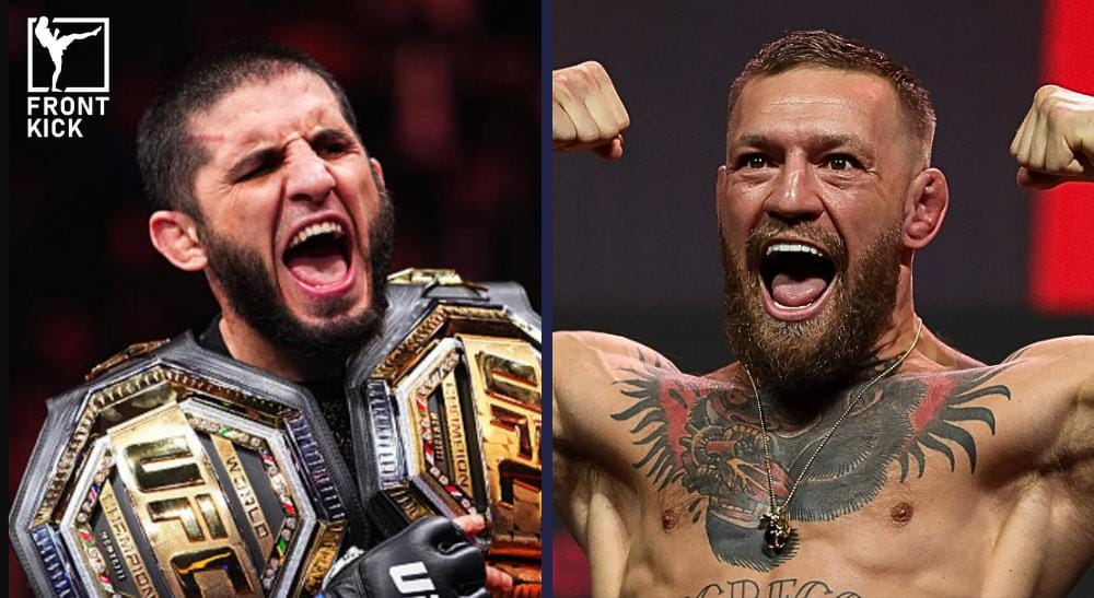 Conor McGregor tre viktklasser Frontkick
