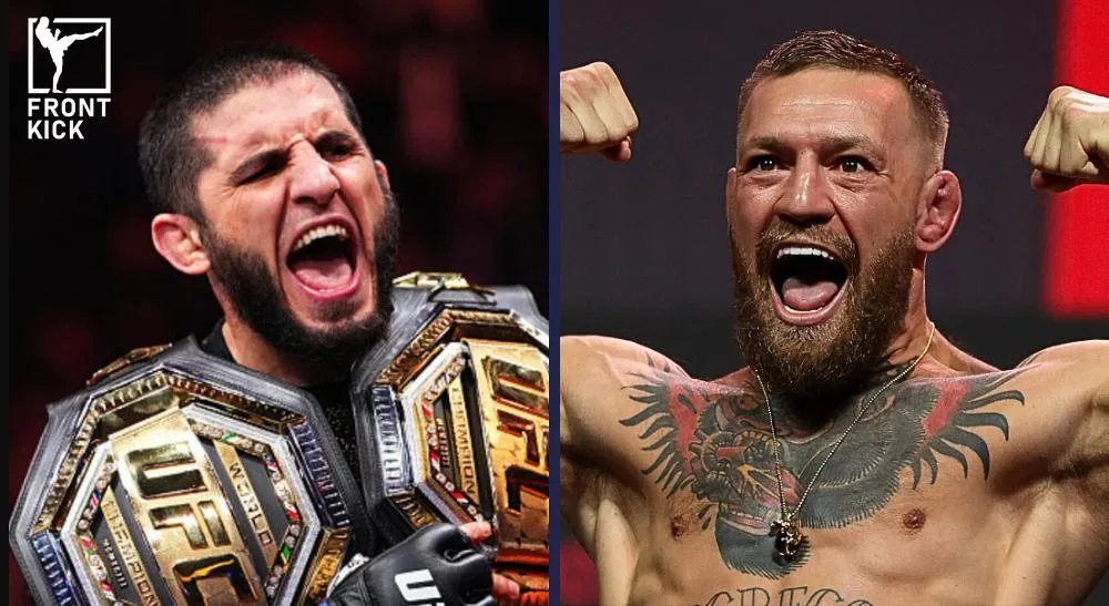 Conor McGregor tre viktklasser Frontkick