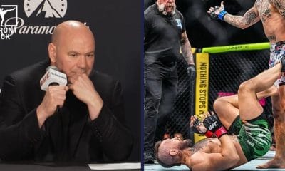 Dana White UFC 329 Frontkick