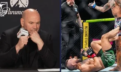Dana White UFC 329 Frontkick