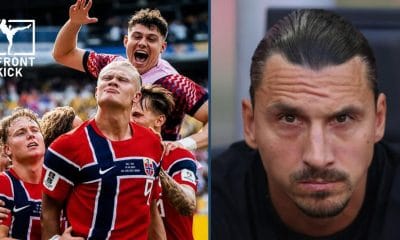 Erling Haaland och Zlatan Ibrahimovic Frontkick.online