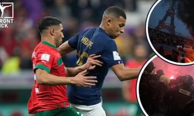 Frankrike mot Marocko fotboll Frontkick.online
