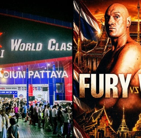 Frontkick Tyson Fury MAX Muay Thai Pattaya