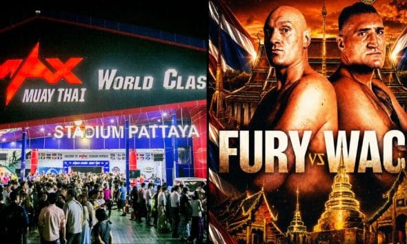 Frontkick Tyson Fury MAX Muay Thai Pattaya