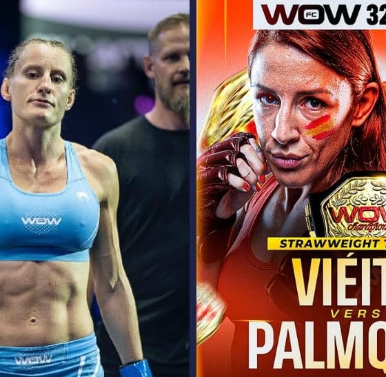 Hanna Palmquist vs Vieitez MMA Frontkick