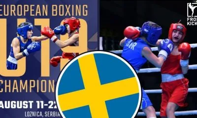 Junior-EM i boxning Frontkick