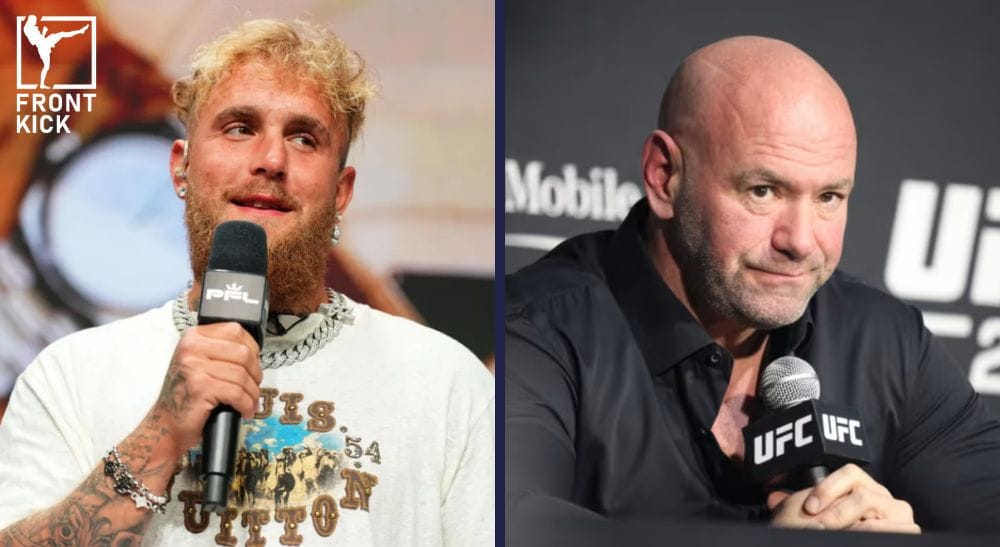 MVP Jake Paul Dana White Frontkick