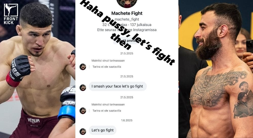 Machete vs Makwan FRONTKICK