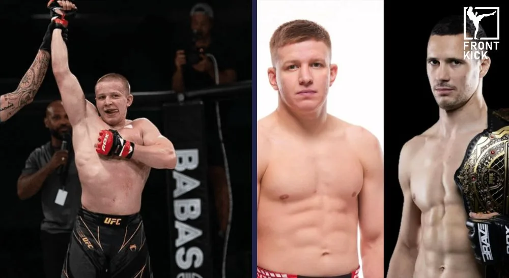 Mark Vologdin MMA UFC Belgrade Frontkick