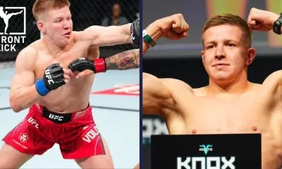 Mark Vologdin UFC Belgrad fight Frontkick