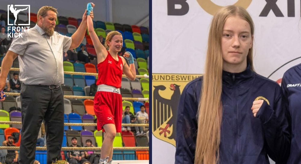 Siri Magnusson boxning Frontkick