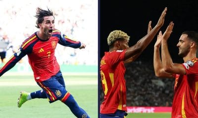 Spanien mot Argentina Frontkick (1)