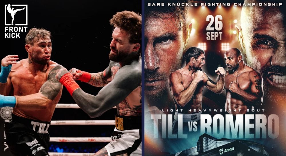 Till vs Romero BKFC Frontkick