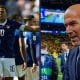 Zinedine Zidane Frankrike Frontkick