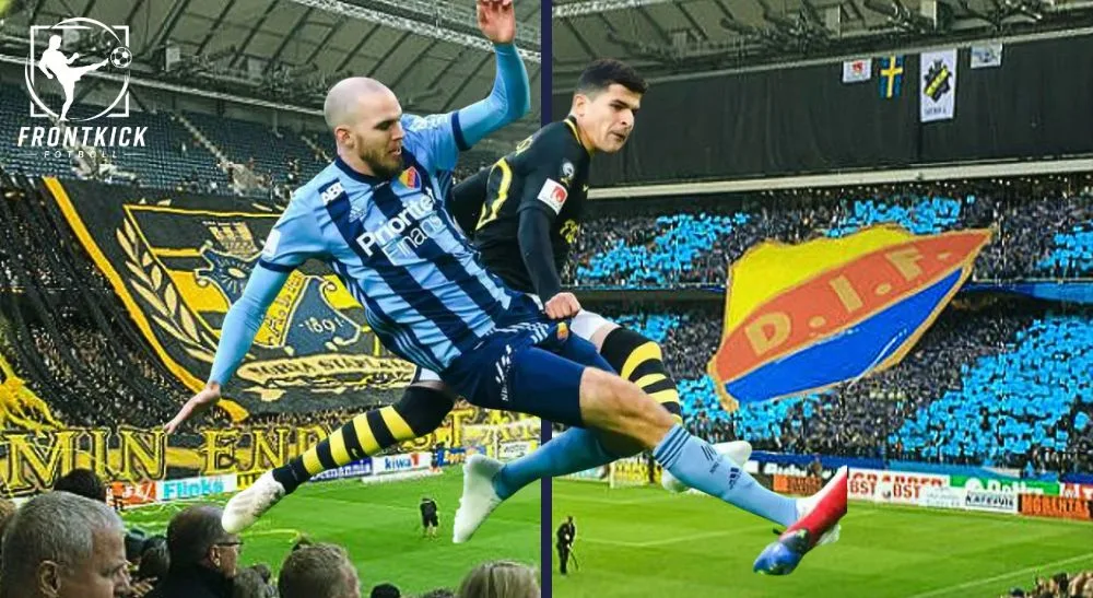 Allsvenskan derby AIK Djurgården Frontkick (1)