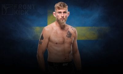 Frontkick Alexander Gustafsson Glover Teixeira boxning