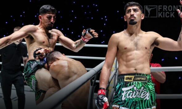 Frontkick Dalian Dawody ONE Championship skada