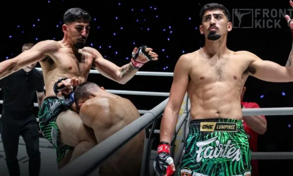 Frontkick Dalian Dawody ONE Championship skada