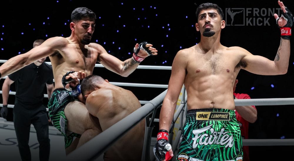 Frontkick Dalian Dawody ONE Championship skada