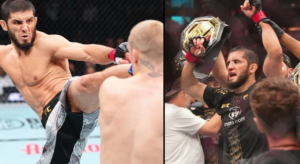 Frontkick Islam Makhachev UFC 330 MMA