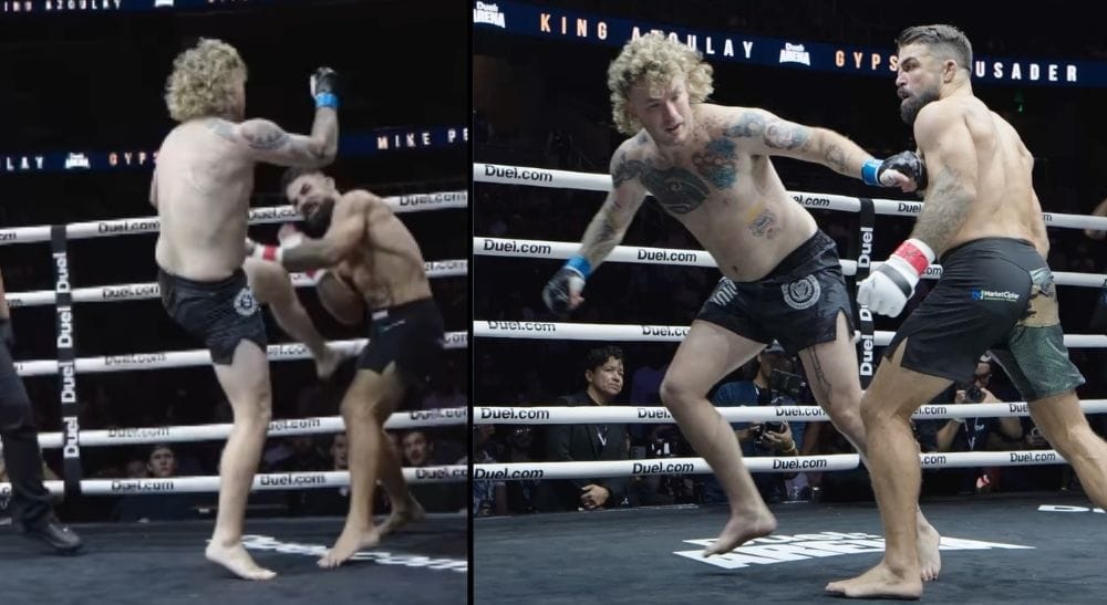 Frontkick Mike Perry Duel Arena MMA Brandon Jenkins