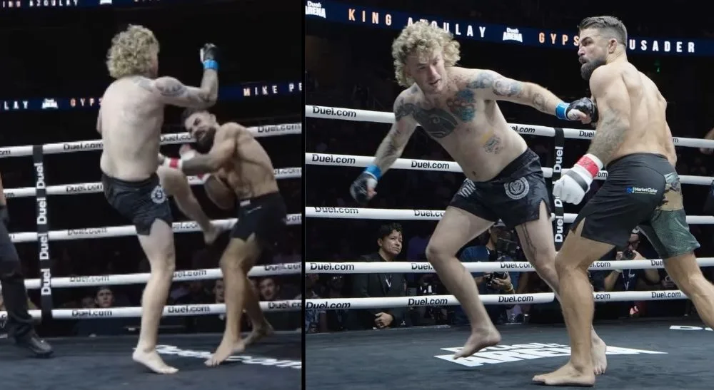 Frontkick Mike Perry Duel Arena MMA Brandon Jenkins