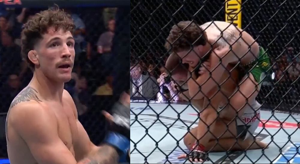 Frontkick Quillan Salkilld Mateusz Gamrot UFC Vegas 120