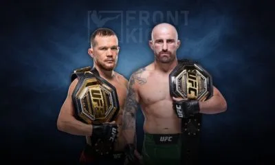 Frontkick UFC 333 Alexander Volkanovski Petr Yan