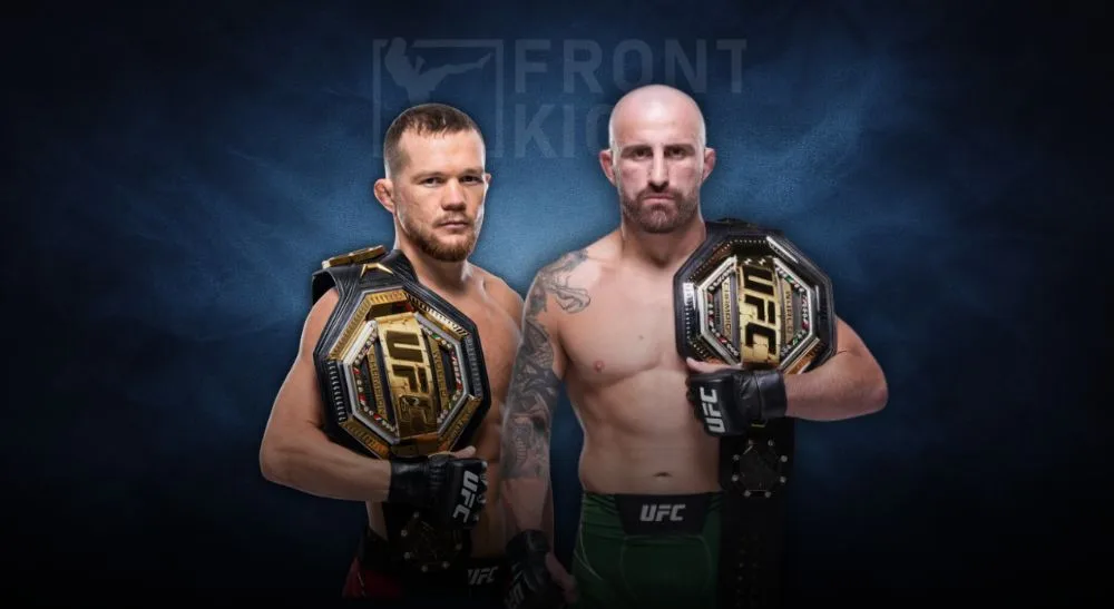 Frontkick UFC 333 Alexander Volkanovski Petr Yan