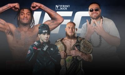 Frontkick UFC Sedrique Dumas MMA Tai Tuivasa