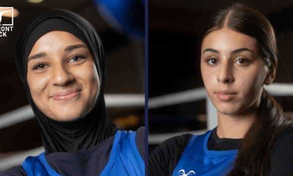Junior-EM i boxning Frontkick