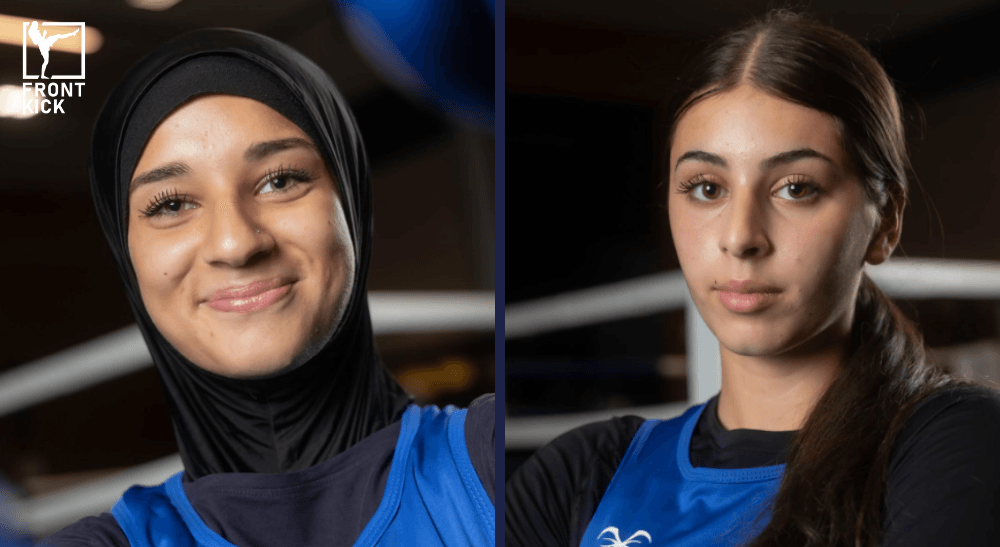 Junior-EM i boxning Frontkick