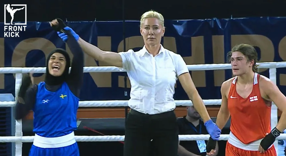 Medina Zaman boxning 2026 Frontkick.online