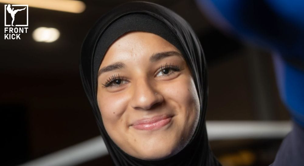 Medina Zaman boxning Frontkick.online