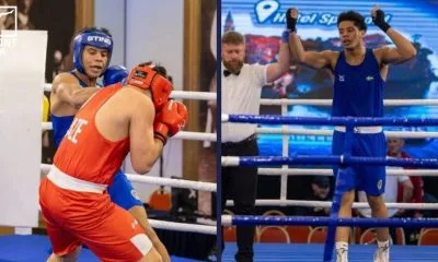 Moses Bazzi boxning Frontkick