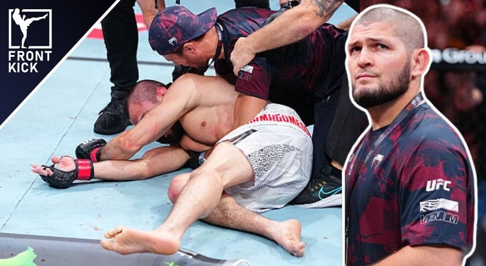UFC Shanghai Umar Nurmagomedov vs Song Yadong knockout Khabib Nurmagomedov MMA Frontkick.online