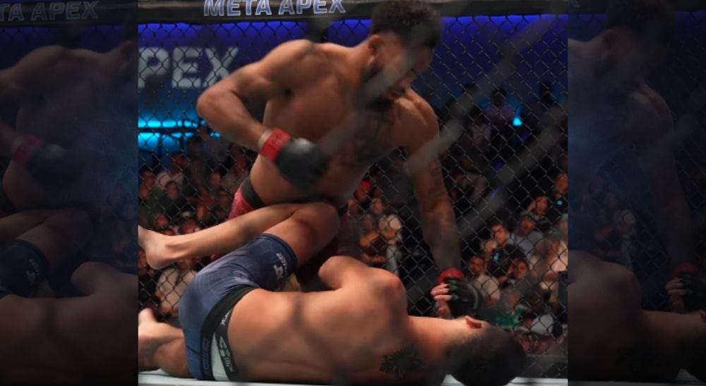 Frontkick Dana White Contender Series Arlind Berisha