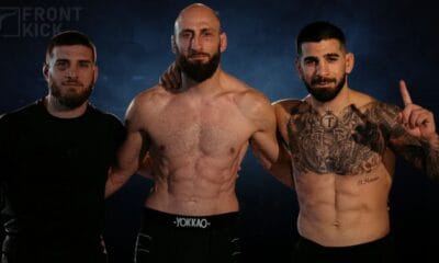 Frontkick Guram Kutateladze MMA VFL 1 Aleksandre Topuria Ilia Topuria