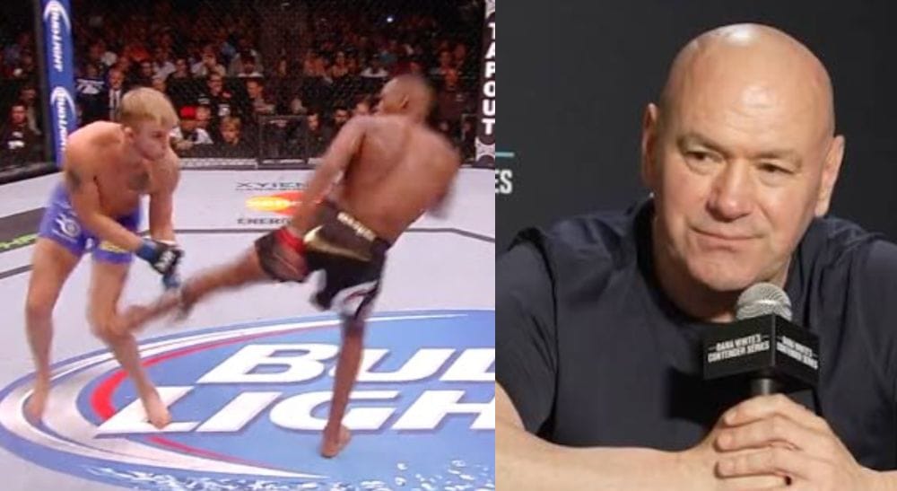 Frontkick Jon Jones Oblique kicks Alexander Gustafsson UFC MMA Dana White