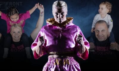 Frontkick Marianne Ahlborg boxing