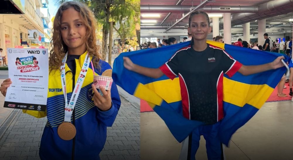 Frontkick Nahla Andersson WAKO-VM VM kickboxning