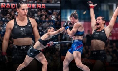 Frontkick Nina Milosevic UFC Vegas 124 MMA