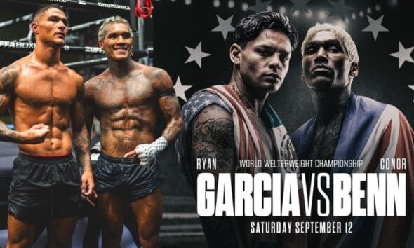 Frontkick Noel Gabor Ryan Garcia boxning Conor Benn