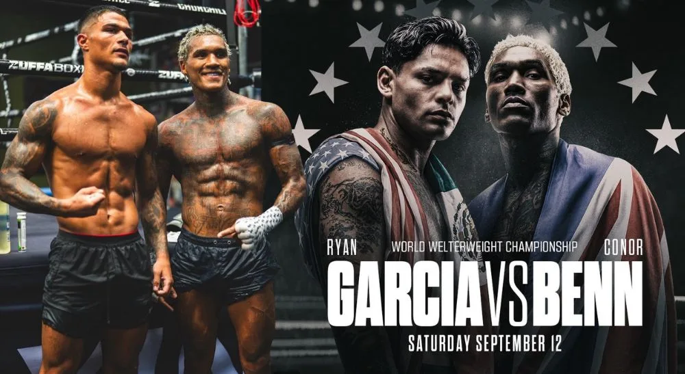 Frontkick Noel Gabor Ryan Garcia boxning Conor Benn